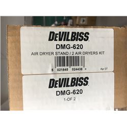 New in box air dryer stand plus Box w/pro cut 10" half round for files (approx 17) plus 12" files (a