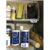Image 4 : Misc. fluid, motor oil, grease, WD-40, glass cleaner, etc.
