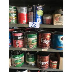 8 shelves of misc. items
