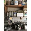Image 7 : B&D H.D. chop saw SN#007825, 2001 Dodge Diesel Starter, P.S pump mount, grease gun, oil pan, funnels