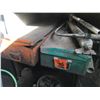 Image 3 : Hydraulic jack, partial pail herbicide, 2 - 10 ton porta power, tractor splitting stand, misc. scrap