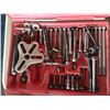 Image 5 : Newer Snap On 48pc thread restoring set, Fast Trac Snap On trouble shooter books, snap on bolt grip 
