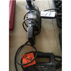 Black & Decker jog saw, Black & Decker H.D. 1/2" reversible drill
