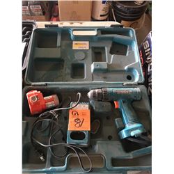Makita rechargeable drill model #379280 w/battery in case