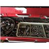 Image 3 : Beach 15 compartment roll away tool box complete with assorted socket set, screw drivers, asst'd wre