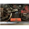 Image 5 : Beach 15 compartment roll away tool box complete with assorted socket set, screw drivers, asst'd wre