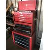 Image 8 : Beach 15 compartment roll away tool box complete with assorted socket set, screw drivers, asst'd wre