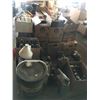 Image 6 : Pallet w/variety of oils - 1 LTR to 4LTR, 5W-20, 5W-30, 10W-30, 15W-40, transmission fluid, quadra t