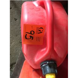9 misc. gas cans