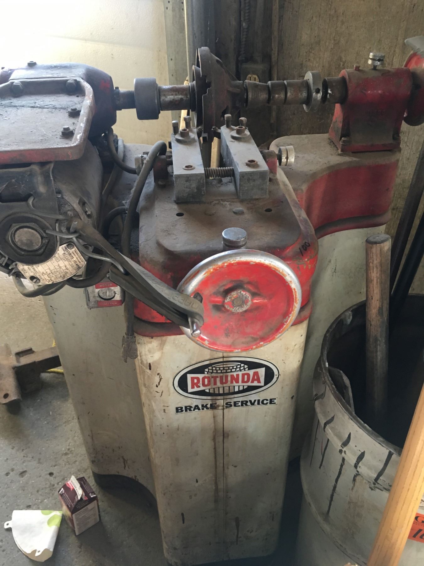 Rotunda disc brake lathe, amps 5.3 model 91115903 V115, Lathe Model 1466