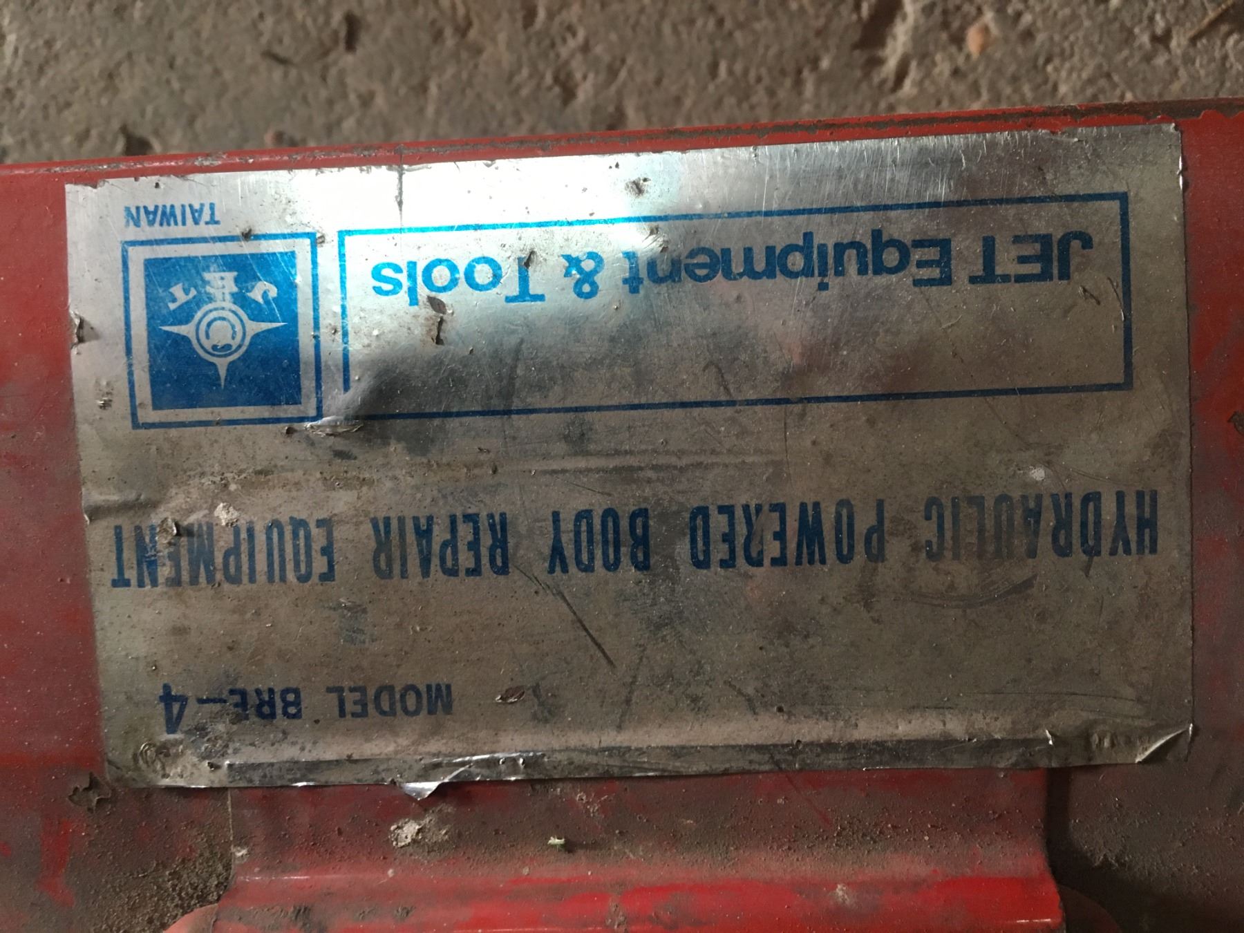 Used Jet equipment & tools hydraulic power body repair equip Model RRE4