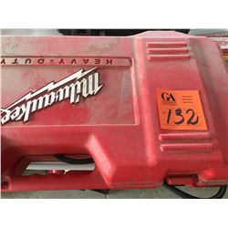 Milwaukee H.D. Sawzall w/numerous blades in case