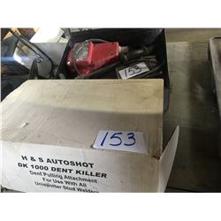 Blue point stud spotter, DK 1000 dent puller w/attach