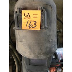 Hobart MiG welder w/cart 115V 25-140 AMP SN LJ361051Y plus 2 helmets
