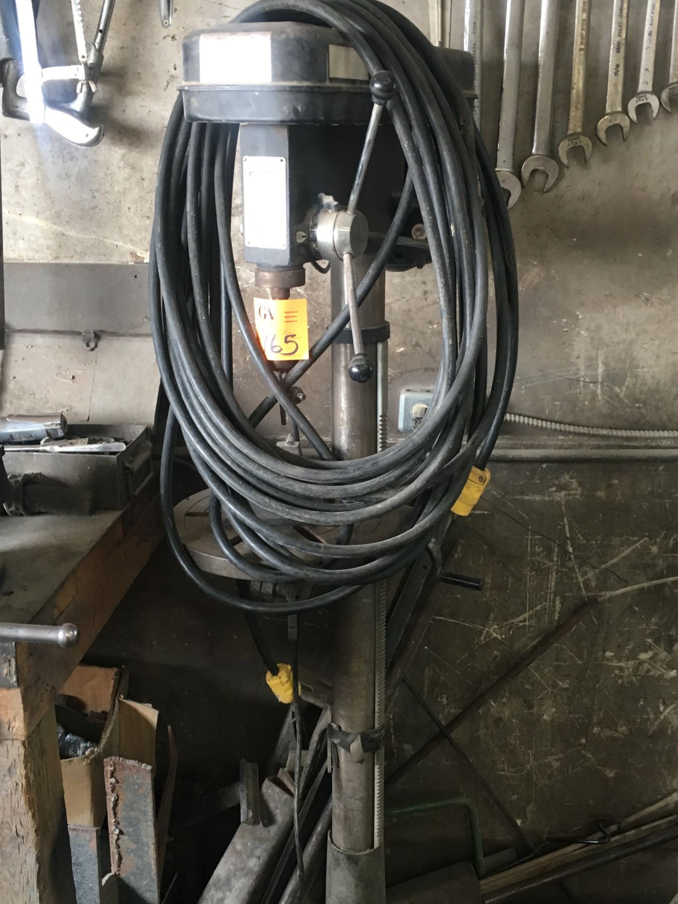 Guardian power H.D. drill press 16 speed model FDM16SPGP, SN60661 w