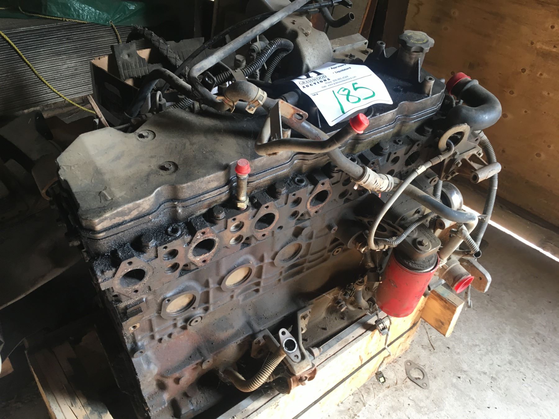 Engine for Cummins diesel 24 valve (in shed)