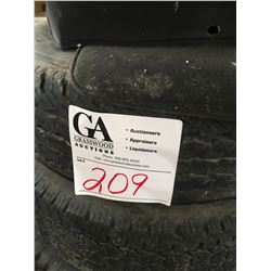 Seat w/head rest & 4 tires