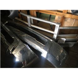 Asst'd 3 GM grills, 6 valances, 2 front bumpers plus H.D. push bar bumper