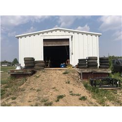 Bulk storage shed and fenced compound 903 Railway Street, dock loading, clean enviro