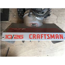 Craftsman 10-26-12" impeller turbine snow blower
