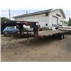 Image 9 : 29' Gooseneck trailer w/5th wheel hitch, 5 bolt wheels SN#SK400734238