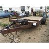 Image 1 : 1997 Flaman Rainbow 22' tandem axle tilt deck car trailer w/elec winch