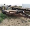 Image 2 : 1997 Flaman Rainbow 22' tandem axle tilt deck car trailer w/elec winch