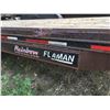Image 3 : 1997 Flaman Rainbow 22' tandem axle tilt deck car trailer w/elec winch