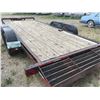 Image 4 : 1997 Flaman Rainbow 22' tandem axle tilt deck car trailer w/elec winch