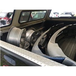 Truck salvage parts and tires