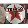 Image 2 : 6' round Texaco sign (metal) - fits in Antique iron sign frame sold separately in lot 214