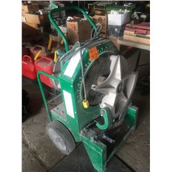 Greenlee 555c pipe bender SN#AFB4865FS