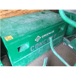 Greenlee tool chest on rollers
