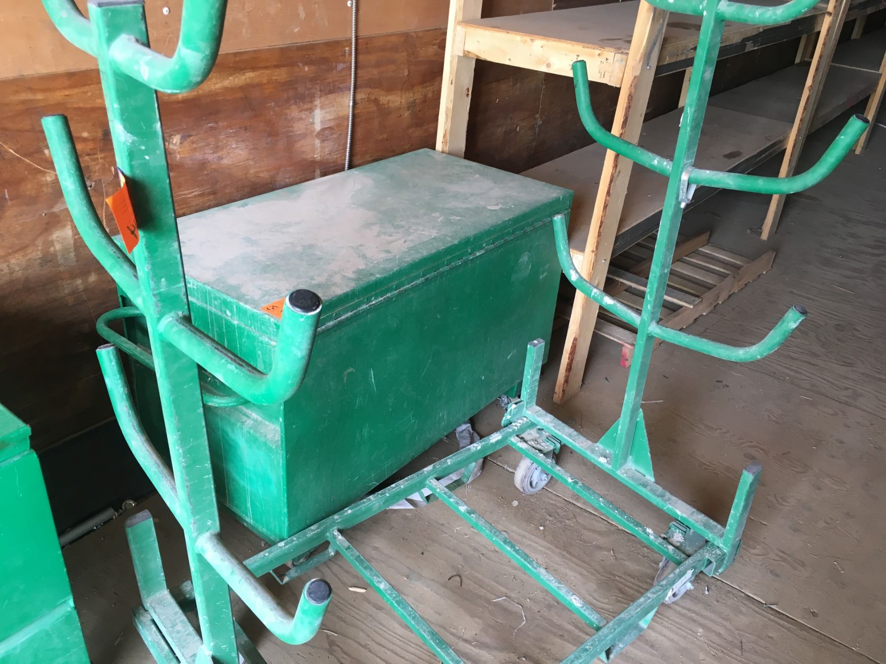 Greenlee conduit & pipe rack GFX668 w/cart