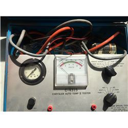 Partial kit Snap On Fuel pressure Gauge set & Millar Chrysler Auto Temp II Tester