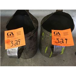 3 Antique Oil Cans