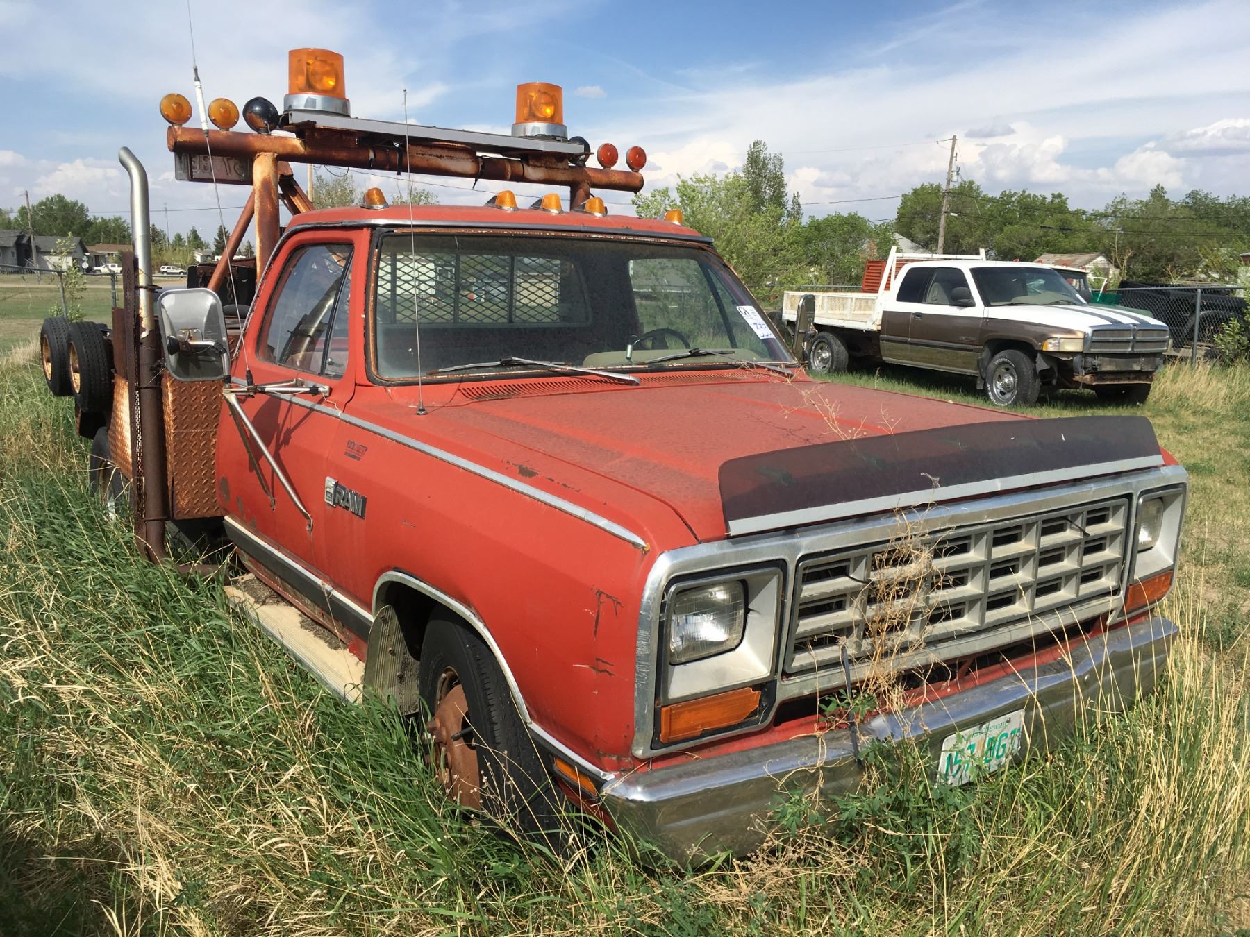 Dodge Ram Custom Tow Truck No VIN for Salvage original E Dodge Ram Custom Tow Truck No VIN for Salvage original E