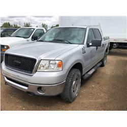 2007 Ford F150 XLT 5.4 Trinitron Grey Full Load, A,PS,PB,PW, 4x4 short box w/headache rack