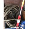 Image 1 : Large quantity of hydraulic hose w/couplers & rubber hose for banjo pump