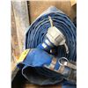 Image 2 : Large quantity of hydraulic hose w/couplers & rubber hose for banjo pump