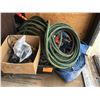 Image 5 : Large quantity of hydraulic hose w/couplers & rubber hose for banjo pump