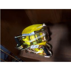 TWO RATCHETING LOAD STRAPS