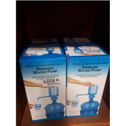 FOUR DRINKING WATER PUMPS-GREAT FOR CAMPING