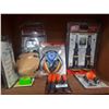 Image 1 : 2 PIECE JUMBO CHISEL, 4 PICEC CHISEL SET, 2 PIECE C-CLAMP, APRON, PROTECTIO
