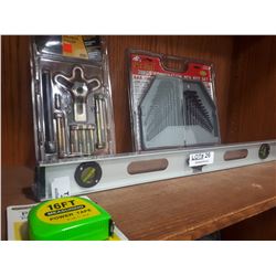 30 PIECE HEX KEY SET, BALANCE PULLER, MEASURE, LEVEL