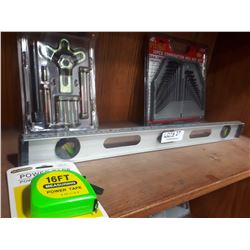 30 PIECE HEX KEY SET, BALANCE PULLER, MESURE, LEVEL