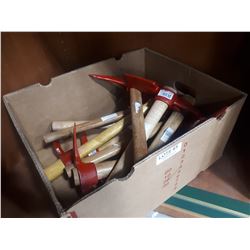 BOX OF NEW RED PICKS