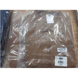 TWO NEW BEIGE CONDOR WORK JACKETS SIZE XL