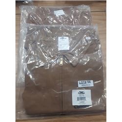 TWO NEW BEIGE CONDOR WORK JACKETS SIZE XL