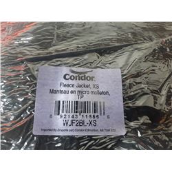 THREE CONDOR FLEECE JACKETS SIZE XS